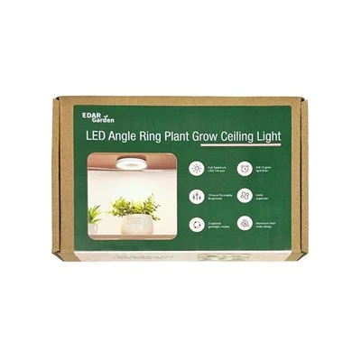 เพดานวงแหวนมุม LED เติบโตแสง